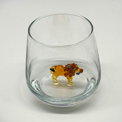 Trinkglas Löwe Lion