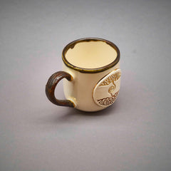 Teetasse | Kaffeetasse | Baum des Lebens  | Handgemacht aus Keramik getöpfert | Designer Tasse