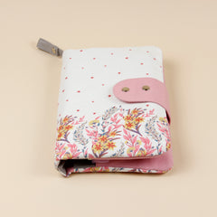 Praktischer Organizer | Pinke Blumen | Handtaschen Organizer | Handgemacht | Persönlicher Organizer | Reiseorganizer | Familienorganizer