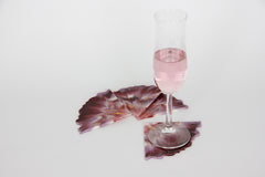 Untersetzer für Glas I 4er Set | Epoxy | Lila mit Echtgold Elementen | Epoxidharz | Handgemacht | Getränkeuntersetzer | Tischdekoration