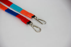 Handykette | Handyband | Marineblau-Türkis-Rot | Handgemacht | Handy umhängeband | Universalgurt für alle Smartphone | Iphone | Samsung Galaxy