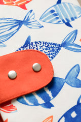 Praktischer Organizer | Fische Muster | Handtaschen Organizer | Handgemacht | Persönlicher Organizer | Reiseorganizer | Familienorganizer