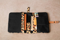Praktischer Organizer | Leopard Muster | Handtaschen Organizer | Handgemacht | Persönlicher Organizer | Reiseorganizer | Familienorganizer