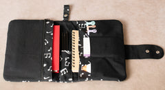 Praktischer Organizer | Musik-Noten Design | Handgemacht | Persönlicher Organizer | Reiseorganizer | Familienorganizer | Dokumentenmappe