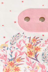 Praktischer Organizer | Pinke Blumen | Handtaschen Organizer | Handgemacht | Persönlicher Organizer | Reiseorganizer | Familienorganizer
