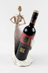 Weinhalter | Weinflaschenhalter | Lady in Weiß | Weinflaschenhalter | Weinliebhaber | Rotwein Flaschenständer | Rotwein Flaschenhalter